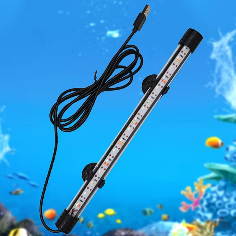Aquarium Plant Growth Light - 17-47CM USB Plug Aquarium Light LED
