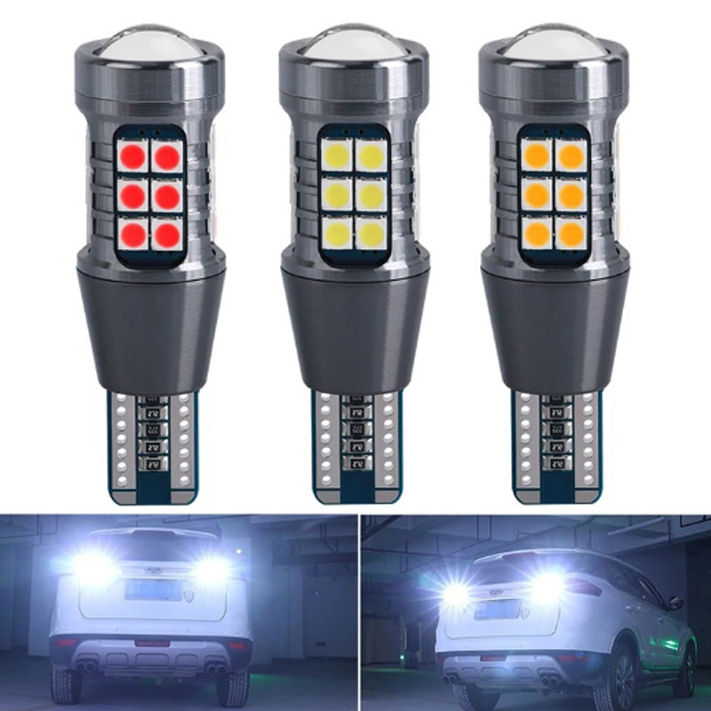 1pcs T15 W16W WY16W Canbus LED - Ludwigia Super Red 评论和价格
