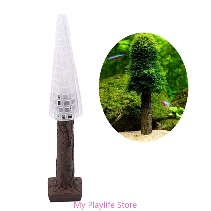 Aquarium Moss Decoration Fish  - Aquarium Planted Tree 评论和价格