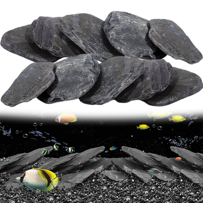 500g/1000g Aquarium Slate Chip - Aquasoil Substrate 评论和价格
