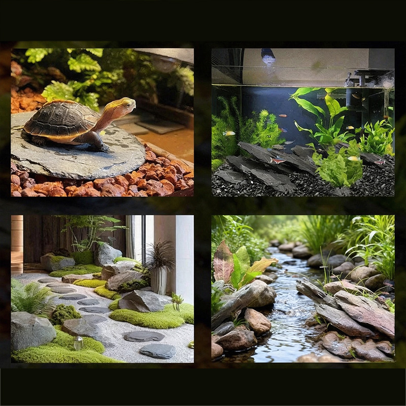 500g/1000g Aquarium Slate Chip - Aquasoil Substrate 评论和价格