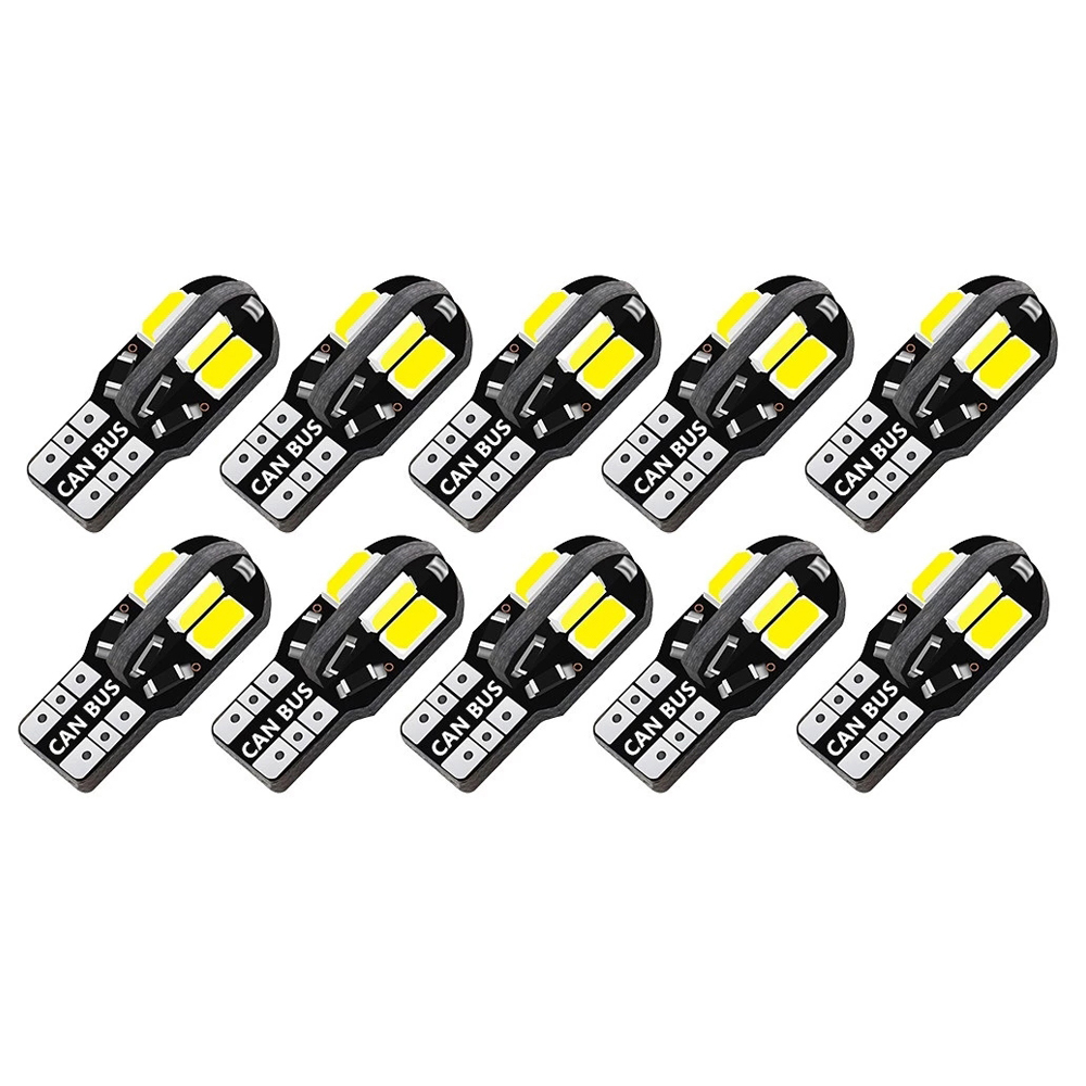10x W5W T10 LED CANBUS No Erro - Ludwigia Super Red 评论和价格