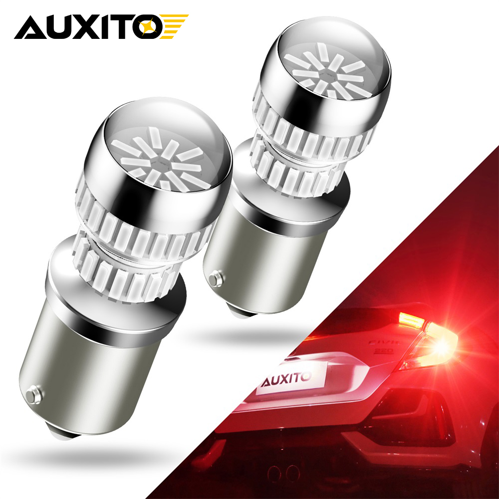 AUXITO 2Pcs 1156 P21W Ba15s LE - Ludwigia Super Red 评论和价格