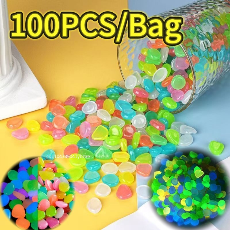 100-800pcs Glow in The Dark Pe - Aquarium Planted 评论和价格
