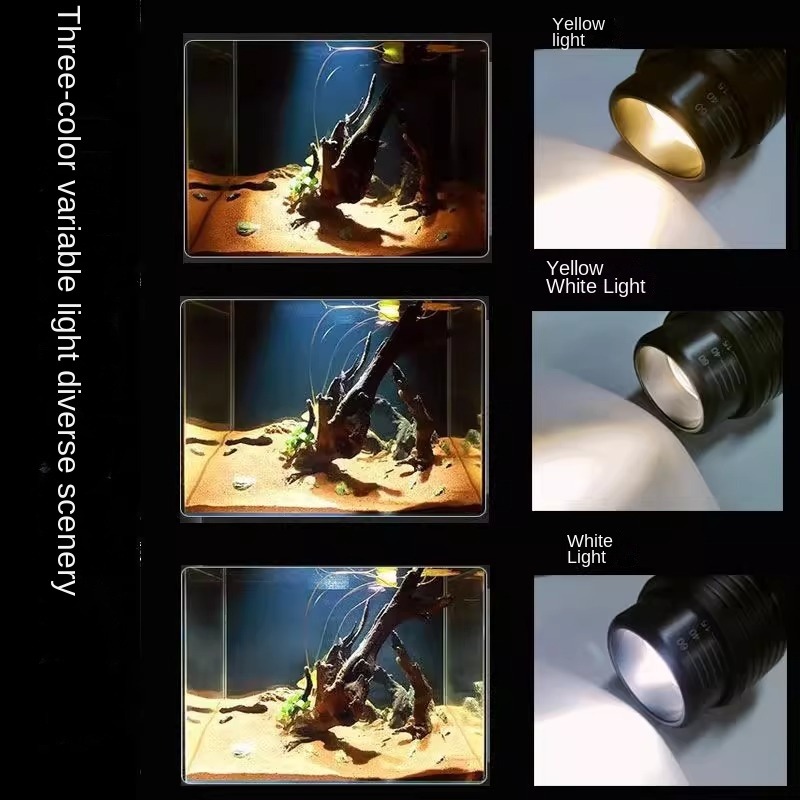Modern Fish Tank LED Aquarium  - Aquarium Plant Growth Light 评论和价格