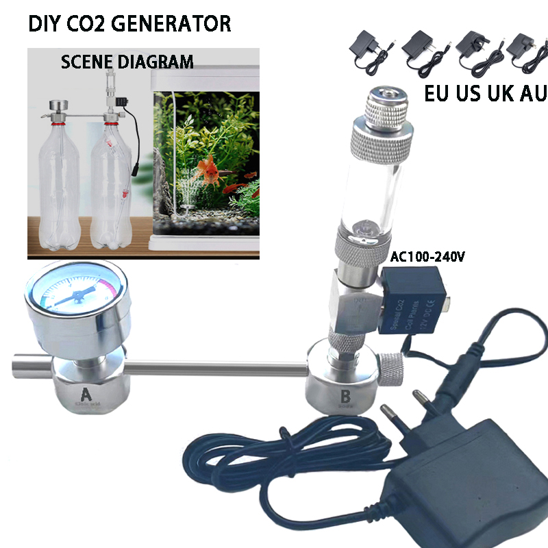 Aquarium DIY CO2 Generator Sys - Planted Aquarium Co2 Kit 评论和价格