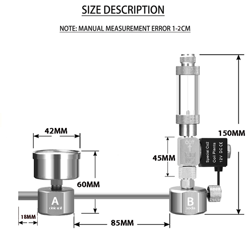 Aquarium DIY CO2 Generator Sys - Planted Aquarium Co2 Kit 评论和价格
