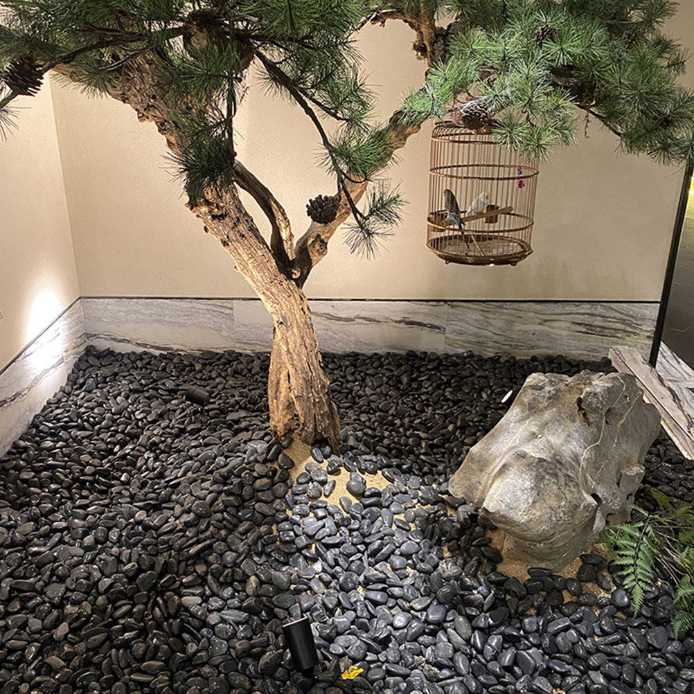 1Set Aquarium Pebbles Natural  - Aquarium Planted 评论和价格