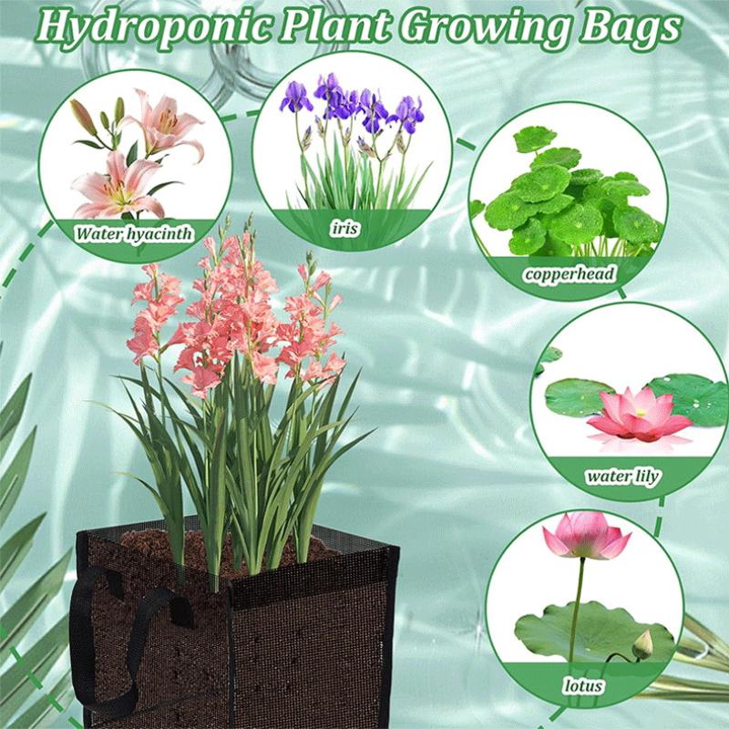 4 Pcs Black Mesh Pond Planting - Aquarium Planted 评论和价格
