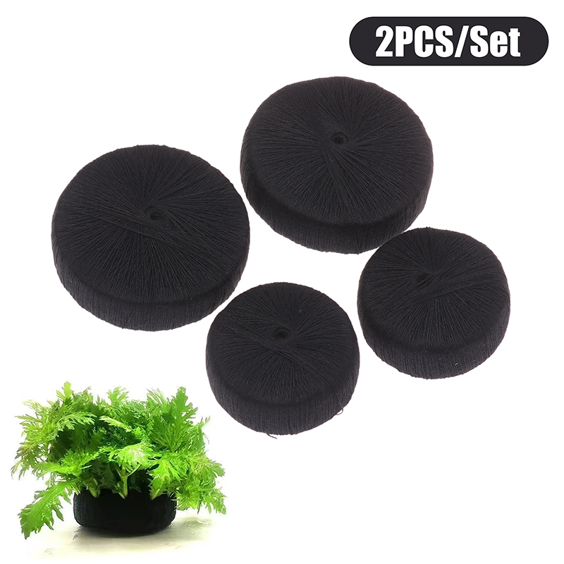 2Pcs Black Fish Tank Water Gra - Aquasoil Substrate 评论和价格