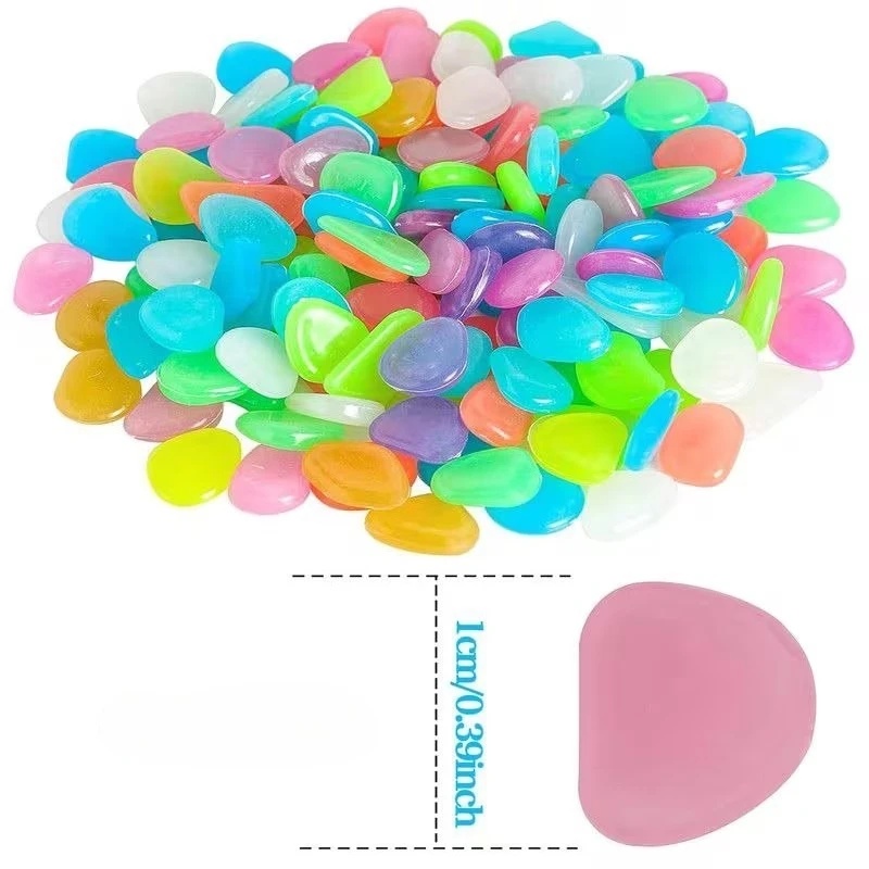 50-200pcs Glow in The Dark Peb - Aquarium Planted 评论和价格