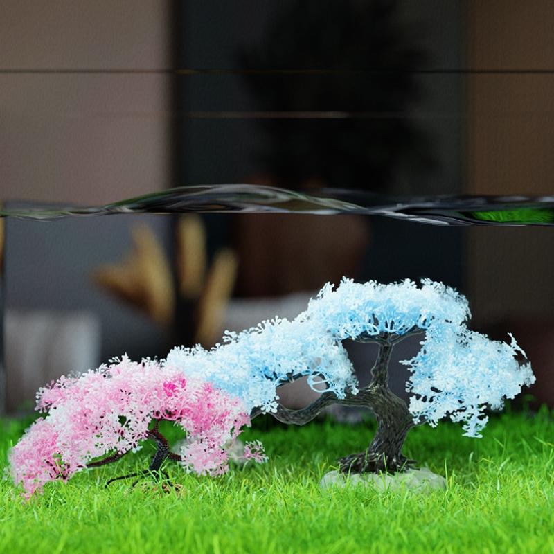 Simulated Tree Artificial Plas - Aquarium Planted Tree 评论和价格