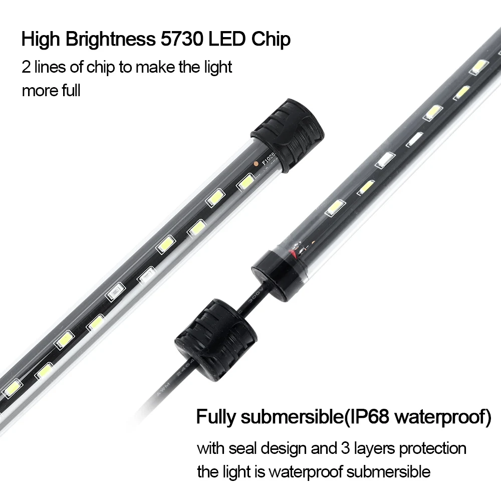 58CM  Aquarium Light LED Plant - Aquarium Plant Growth Light 评论和价格
