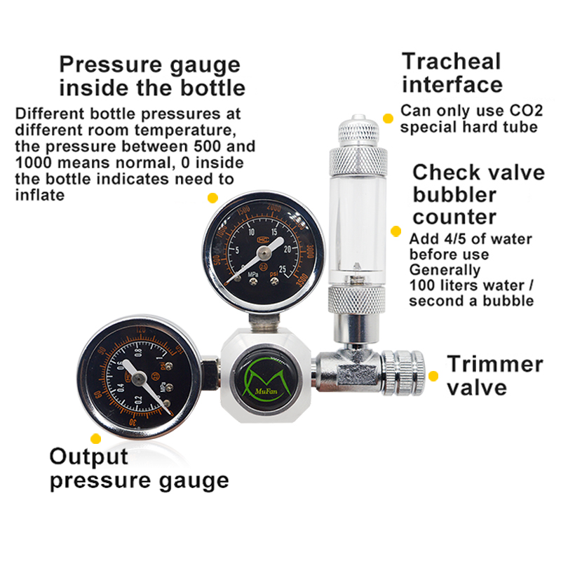 Aquarium CO2 Regulator Magneti - Planted Aquarium Co2 Kit 评论和价格
