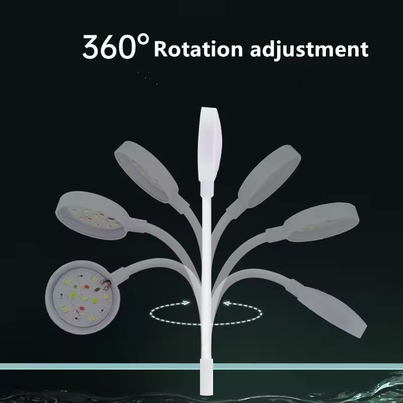 USB LED Fish Tank Clip Lamp Hi - Aquarium Plant Growth Light 评论和价格