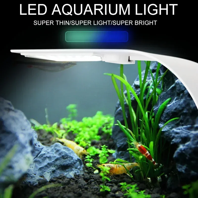 Ultra Thin LED Aquarium Light  - Aquarium Plant Growth Light 评论和价格