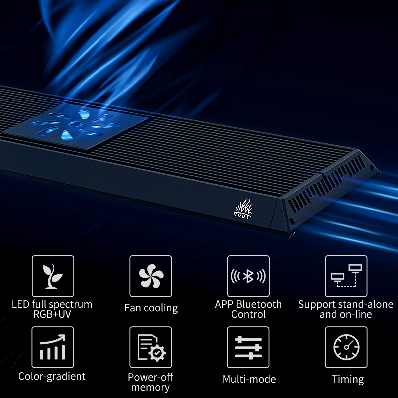 WEEKAQUA P1200 PRO APP Control - Aquarium Plant Growth Light 评论和价格