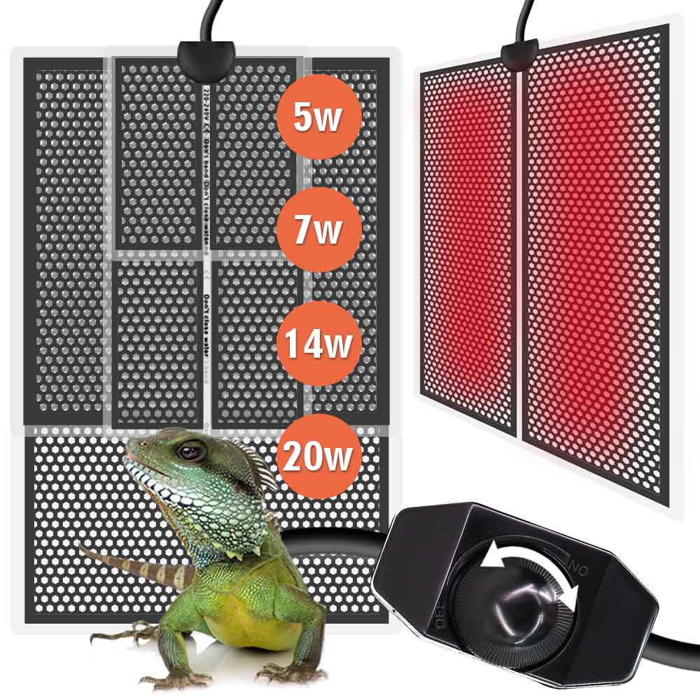 5/7/14/20W Reptile Heat Mat Pl - Planted Aquarium Heater 评论和价格