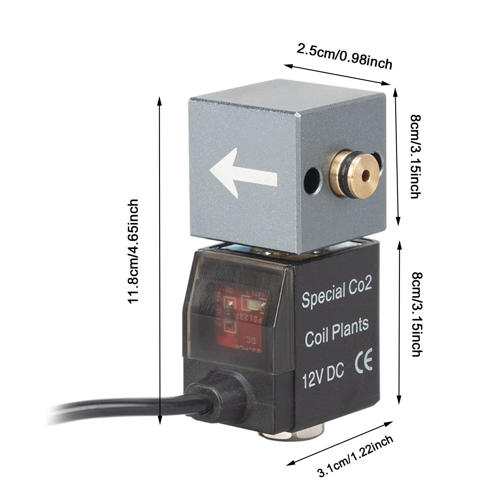 Aquarium CO2 Solenoid Kit Alum - Planted Aquarium Co2 Kit 评论和价格