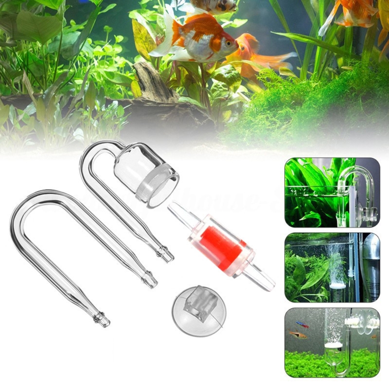 4pcs Set DIY CO2 Diffuser For  - Planted Aquarium Co2 Kit 评论和价格