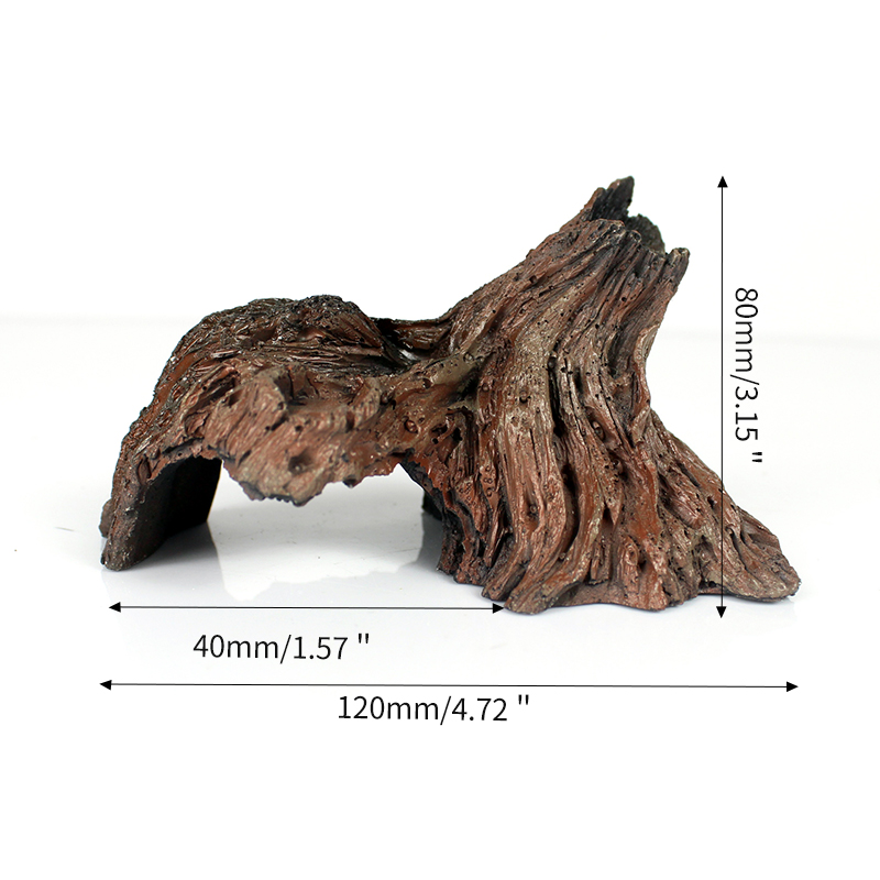 Ecological Resin Mountain Fish - Aquarium Planted Tree 评论和价格